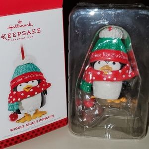 Hallmark "Wiggly-Giggly Penguin" Keepsake Ornament